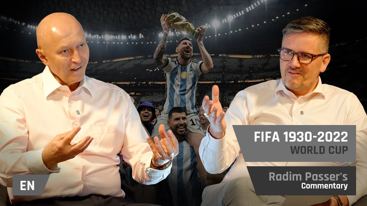 Radim Passer's commentary on the FIFA World Cup 1930-2022